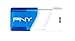 PNY Compact Attaché 8GB USB 2.0 Flash Drive (Blue) Model P-FD8GBCOMB-GE