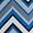 Chevron Stripes Blue
