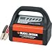 Black & Decker VEC1089ABD Smart Battery Charger with 15 Amp,10 Amp and 2 Amp Continuo...