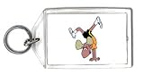 Keychain with mouse, animal, handstand, rodent