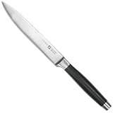 CulinHome Platinum Collection 5-Inch Utility Knife with Black Handles