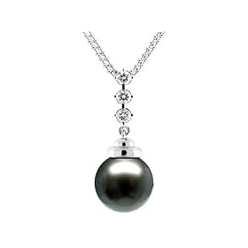 Pearl Pendant - 14kt White Gold