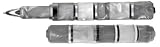 Monteverde Diva Oceana Shale Grey Ballpoint Pen - MV35083