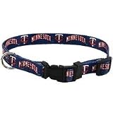 minnesota twins med dog pet collar MLB