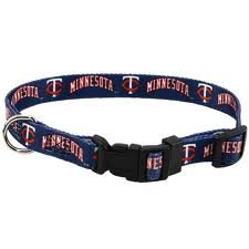 Minnesota Twins dog pet sports collar LG 18-26