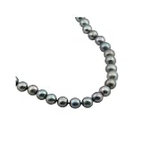 Gray Freshwater Cultured Pearl Necklace, 15