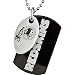 Stainless Steel Washington Redskins Logo Double Dog Tag Necklace