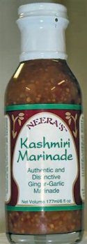 Kashmiri Marinade - intense mustard seed, garlic and ginger. by Cinnabar Specialty Foods