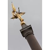 World War I Memorial Statue of Victory Washington DC PhotoPoster - 13x19 custom fit with RichAndFramous Black 19 inch Poster Hangers
