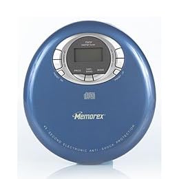 Personal CD Player with Digital AM FM Tuner by Memorex