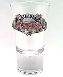 Atlanta Braves Flare Shot Glass