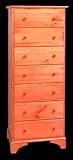Drawer Chests Heirloom Pine, 7 Drawer