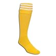 3 Stripe Padded Socks (Yellow/White)
