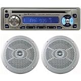 Shipmate 35 Custom Marine Sound Package -Includes AM/FM/CD Receiver, PLUS 2 6 1/2 Marine Speakers!