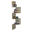 Corner Spacesaver Bookcase - Maple