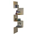 Corner Spacesaver Bookcase - Maple