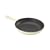 Le Creuset Cast Iron Satin Black Interior Omelette Pan, Almond, 20 cm