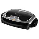 George Foreman GRP4P Next Grilleration 4-Burger Grill with Removable Plates, Platinum