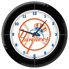New York Yankees Team Logo Clock