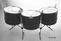 Triple Cello Pan Set, Black