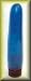 Flexible Jelly Soft Waterproof Stick Back, Scalp and Body Massager Blue