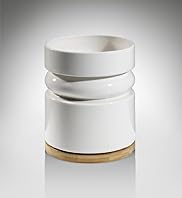 Conran Ceramic & Bamboo Wide Vase