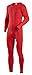 Indera Men's Tall 1 x 1 Rib Union Suit