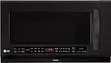 LG OTR 2.0 CF 1100-Watt Microwave, Black
