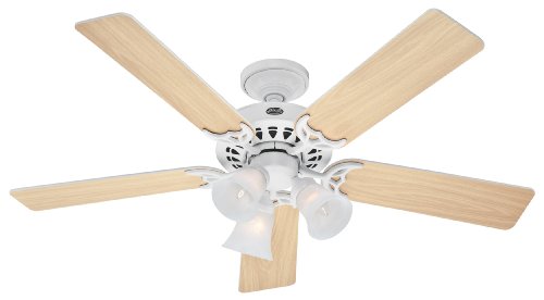 Hunter 26405 52 Inch Architect Plus Fan With Light White Purchase