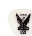 Clayton USA S38 Standard .38mm Acetal/Polymer Guitar Pick - 72 Pack