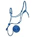 Weaver Braided Rope Training Halter w/Lead Blue
