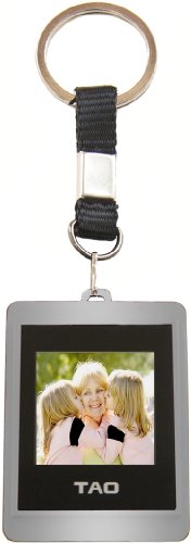 TAO 80009 1.5 inch TFT LCD Digital Picture Keychain - Silver