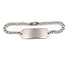 Non Allergenic Stainless Steel Plain Child ID title=