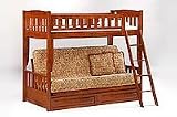 Spice Futon Bunk Spice Youth & Youg Adult Collection Cherry