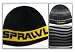 Bio World Clothing Mens SPRAWL REVERSIBLE Beanie - Black