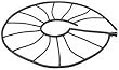 Westward 2LPN4 Tree Watering Ring, 3 Ft