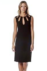 A-line Cutout Piping  Dress