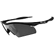 Oakley M Frame Hybrid Adult Sport Race Wear Sunglasses - Jet Black/Black Iridium