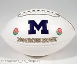 MICHIGAN WOLVERINES 2004 ROSE BOWL MINI FOOTBALL!