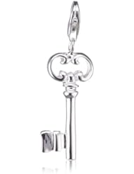 VINANI brand Germany 925 Sterling Silver Charm Pendant Key Romance HSR