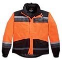 Harley-Davidson® Men's High Visibility Rain Suit. New for 2008. Lightweight waterproof nylon suit with mesh lining. 98275-08VM