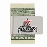 MLB Sculpted & Enameled Pewter Moneyclip - Houston Astros Money Clip