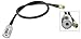 uxcell SMA Male to UHF Female Connector Pigtail Cable Black 40cm Long