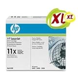 HP Laserjet 11X Black Dual Pack 11X Cartridge in Retail Packaging Q6511XD