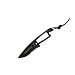 Schrade SCHF5S Extreme Survival Knife with Fixed Drop Point Serrated Blade and  Zytel Sheath with LED Light and pocket clip