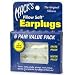 Macks Pillow Soft Silicone Earplugs, Value Pack 6 Pair