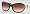 Transparent Dark Brown/ Rose Gold Metal & Brown ..