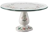 Pfaltzgraff Winterberry Pedestal Cake Plate