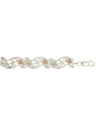 Black Hills Gold by Coleman Sterling Silver Bracelet