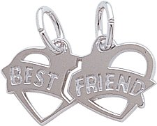 Childrens Toyshop  Jewelry : Best Friends Charm by Rembrandt Charms